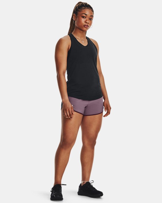 Women's UA Fly-By 2.0 Shorts in Purple image number 2